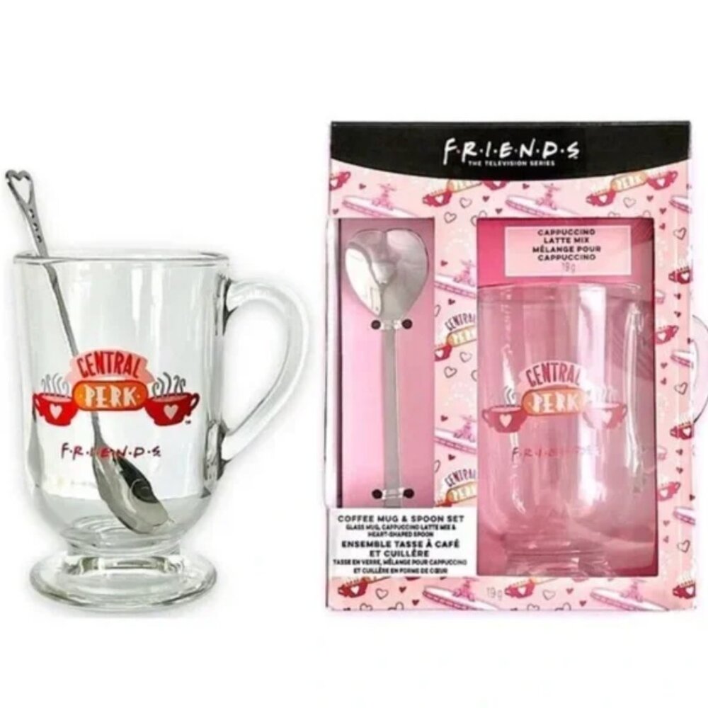FRIENDS Valentine’s Coffee Mug & Spoon Set